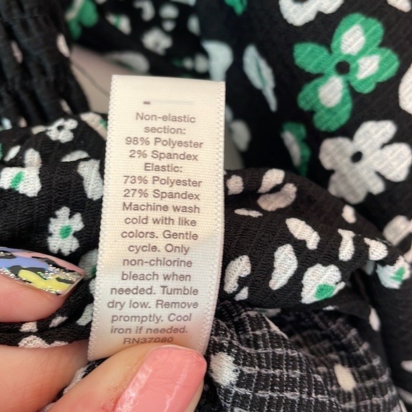 Cato Green, Black & White Midi Dress Size XL - Picture 9 of 9